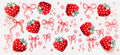 Strawberries & bows