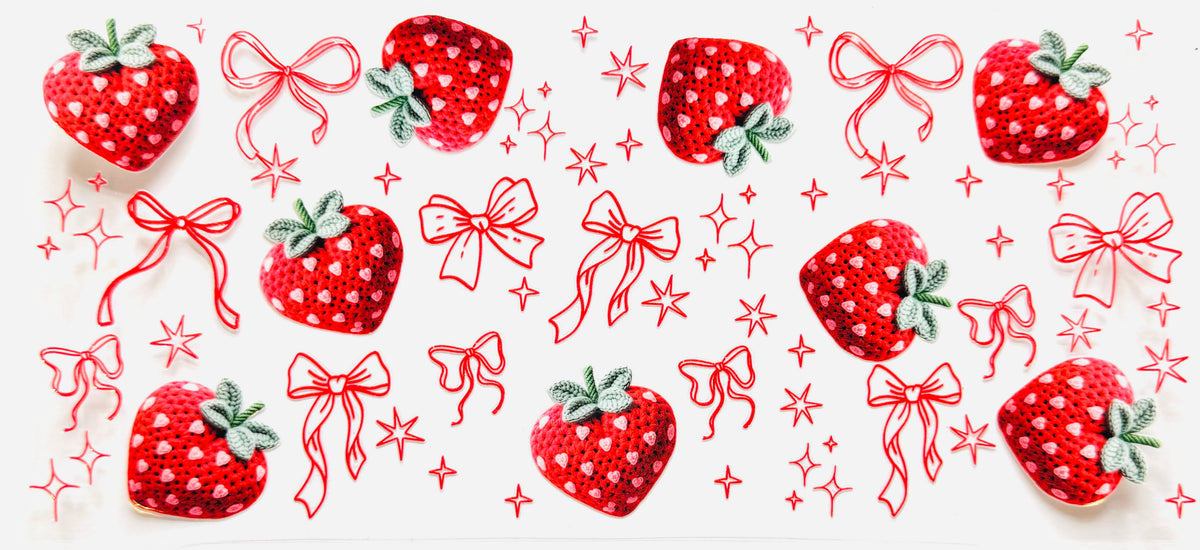 Strawberries & bows