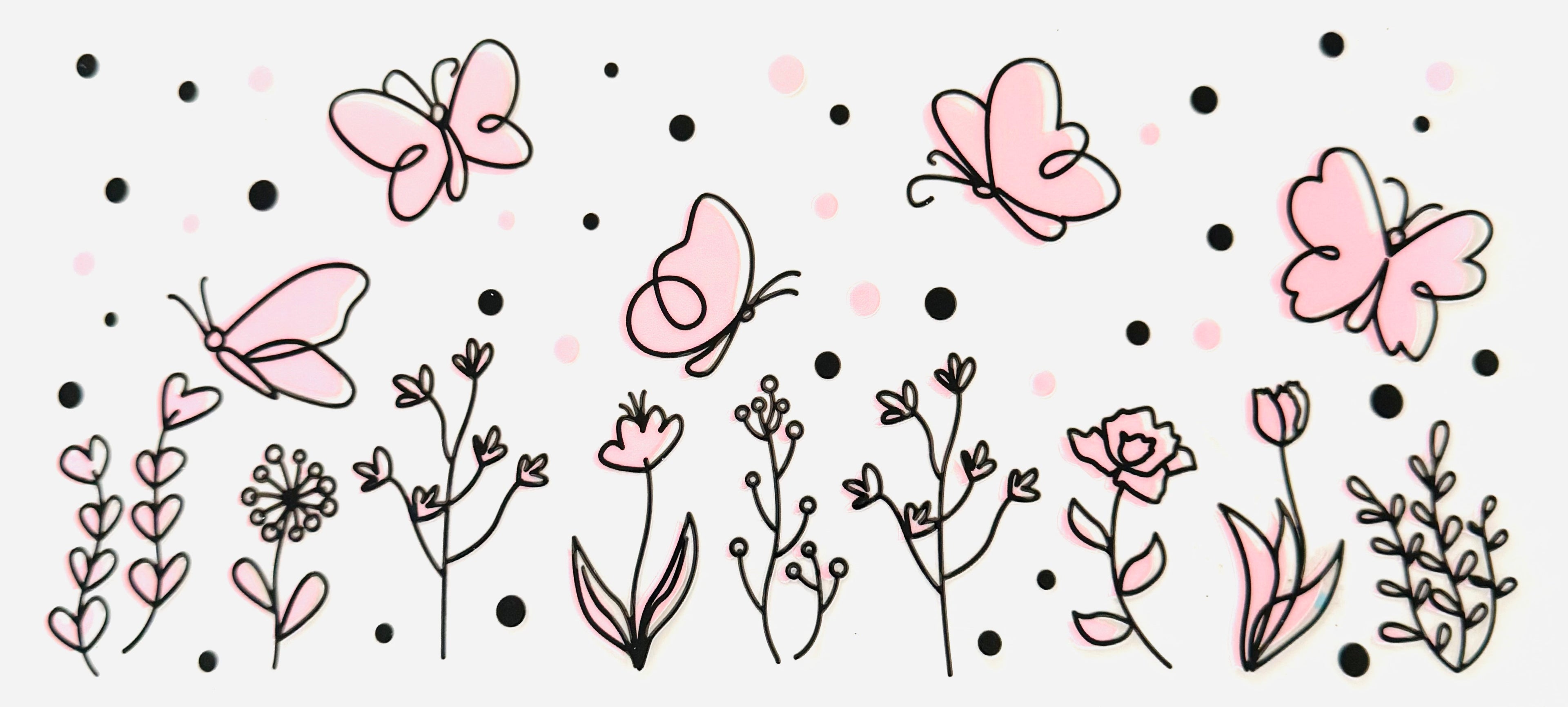 Pink Butterflies