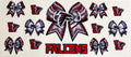 Atlanta Falcons with Bows