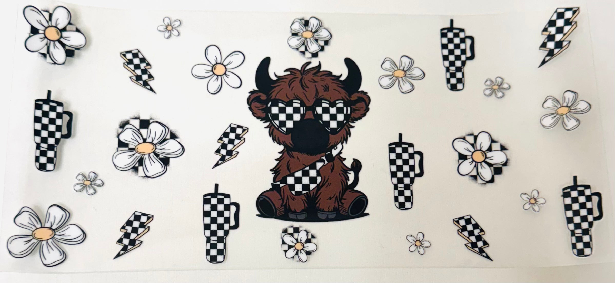 Checker Cow