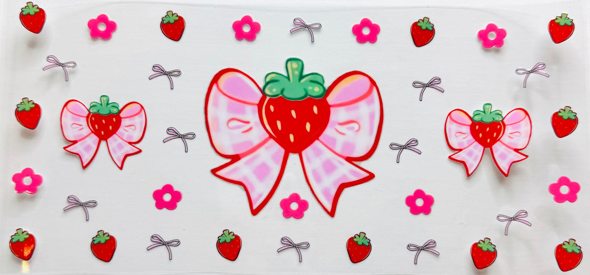 Strawberries & bows