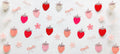 Strawberries & bows