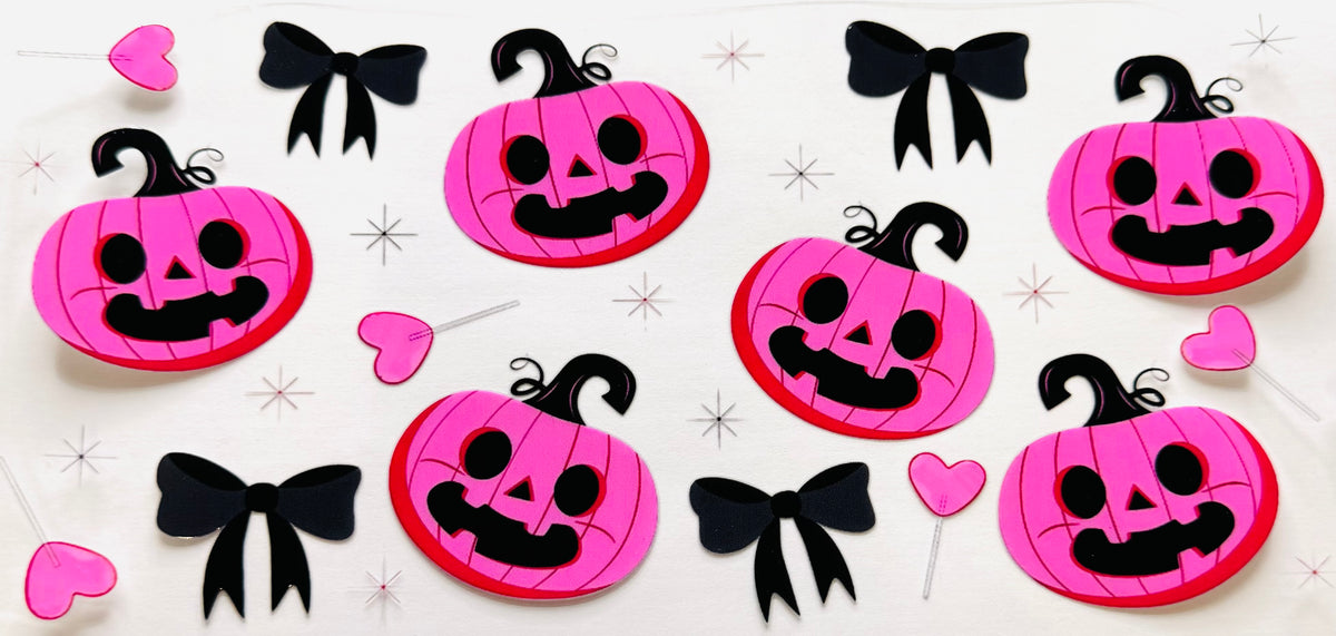 Pink pumpkins