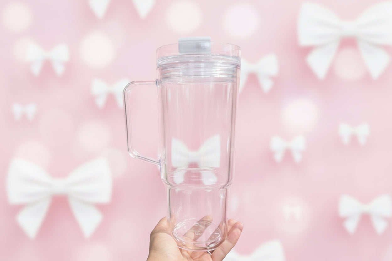 40oz Snowglobe Tumbler