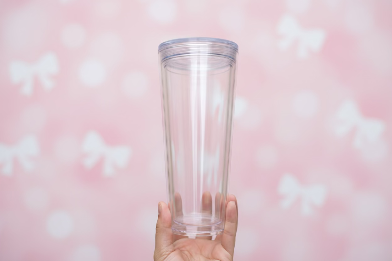 24oz Snowglobe Tumbler